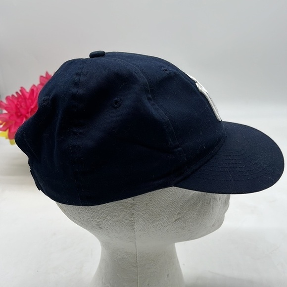 New York Yankees Navy White Adjustable Baseball Hat Cap MLB HT3295A - Picture 4 of 6